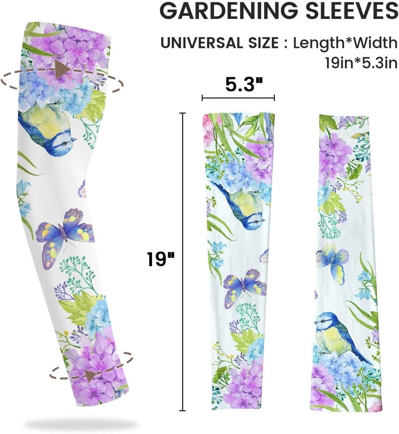 YPHCDO Store Gardening Sleeves Farm Sun Protection Arm Cooling Sleeves Thorn Proof Garden for Women Men with Thumb Hole - Image 5